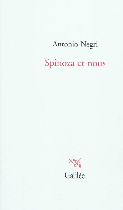 Front cover_Spinoza et nous