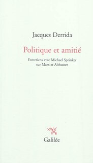 Front cover_Politique et amitié