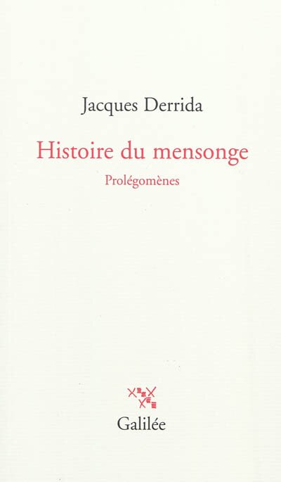 Couverture_Histoire du mensonge
