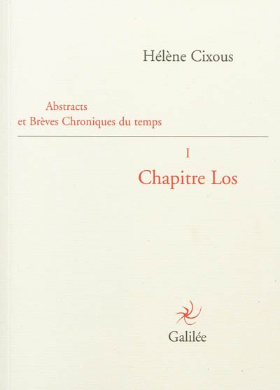 Couverture_Chapitre Los