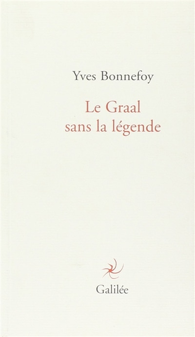 Front cover_Le Graal sans la légende