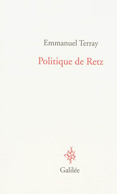 Front cover_Politique de Retz