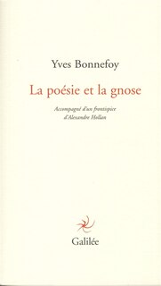 Couverture_La poésie et la gnose