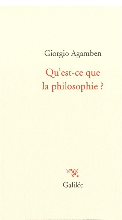 Couverture_Qu'est-ce que la philosophie ?