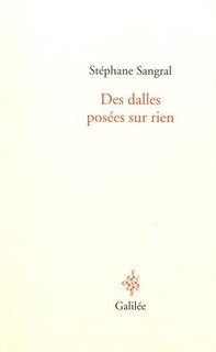 Front cover_Des dalles posées sur rien