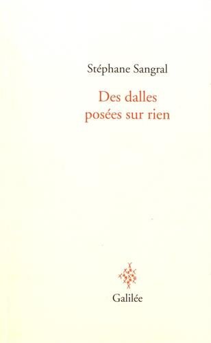 Front cover_Des dalles posées sur rien