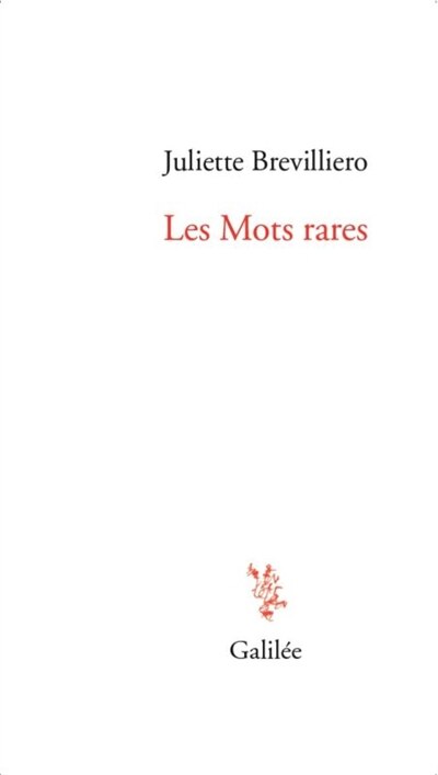 Front cover_Les mots rares