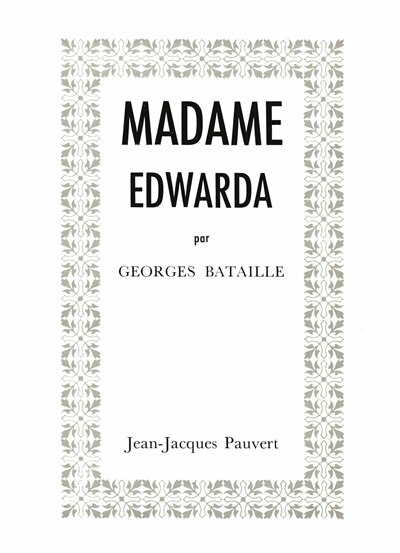 Front cover_MADAME EDWARDA