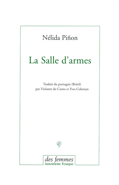 Front cover_La salle d'armes