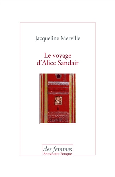Front cover_Le voyage d'Alice Sandair