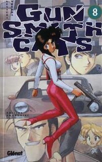 Couverture_Gun Smith cats Tome 8