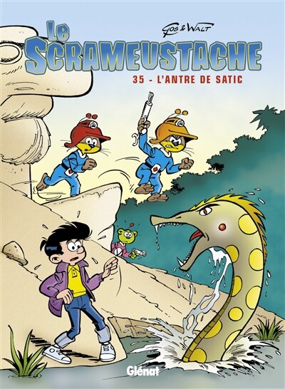 Front cover_Le Scrameustache, Vol. 35. L'antre de Satic