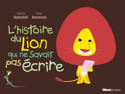 Couverture_L'histoire du lion qui ne savait pas écrire