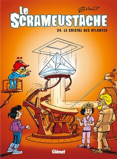 Front cover_Le Scrameustache, Vol. 24. Le cristal des Atlandes
