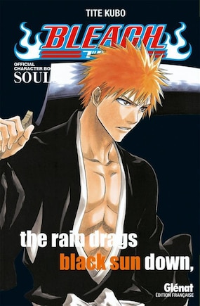 Bleach : official character book Souls : the rain drags black sun down