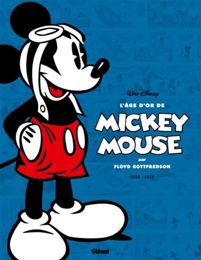 Couverture_L'âge d'or de Mickey Mouse, Vol. 1. 1936-1937