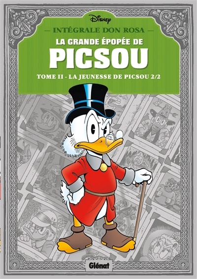 Couverture_La grande épopée de Picsou, Vol. 2. La jeunesse de Picsou, Vol. 2