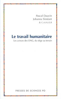 Front cover_Le travail humanitaire