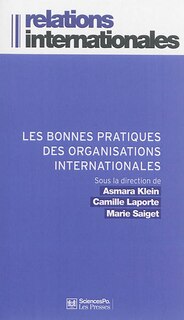 Front cover_Les bonnes pratiques des organisations internationales