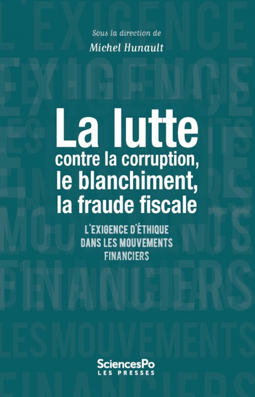 Front cover_La lutte contre la corruption, le blanchiment, la fraude fiscale