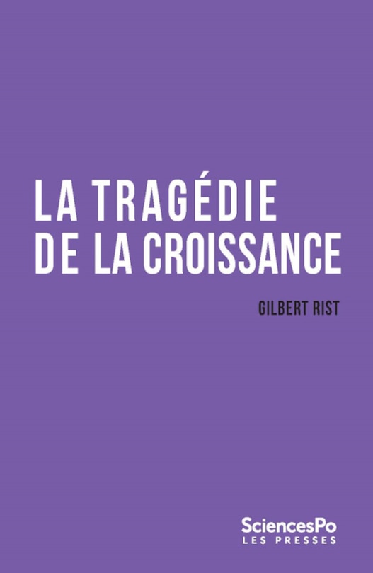 Front cover_La tragédie de la croissance