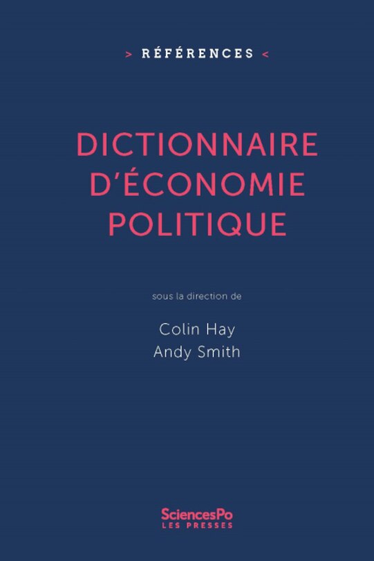 Couverture_Dictionnaire d'économie politique
