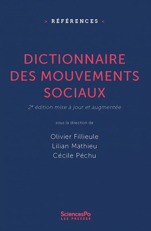 Couverture_Dictionnaire des mouvements sociaux