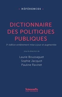 Front cover_Dictionnaire des politiques publiques