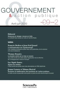 Gouvern. & action publique, v. 09, no 02: Varia