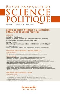 Front cover_Revue française science politique 71-4