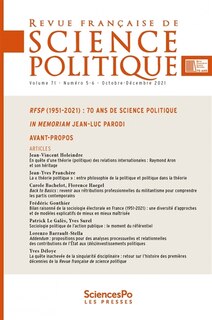 Couverture_Revue francaise science politique 71-5/6