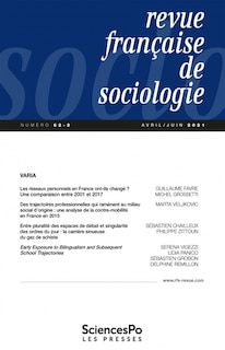 Front cover_Revue française de sociologie 62-2
