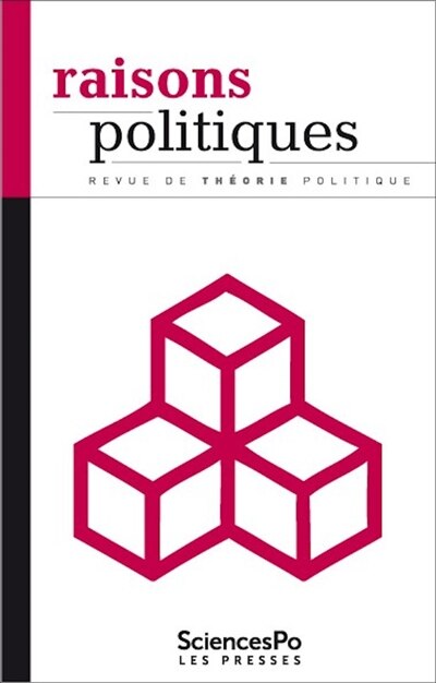 Front cover_Raisons politiques, n°86. Crise et migrations