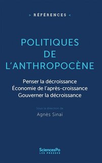 Couverture_Politiques De L'anthropocène