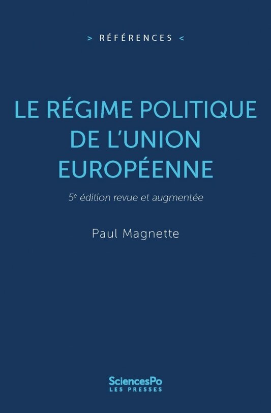 Couverture_Le régime politique de l'Union européenne