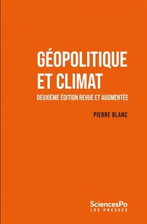 Front cover_Géopolitique et climat