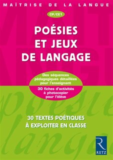 Couverture_Poésies et jeux de langage, CP-CE1