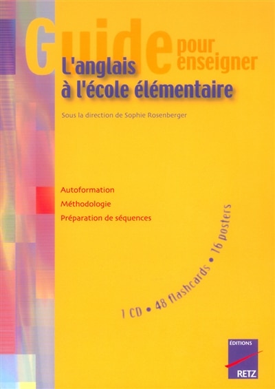 Front cover_Guide pour enseigner l'anglais à l'école élémentaire