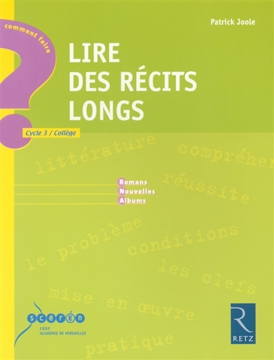 Couverture_Lire des récits longs