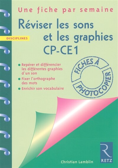 Couverture_Réviser les sons et les graphies, CP-CE1