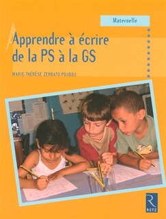 Front cover_Apprendre à écrire de la PS à la GS