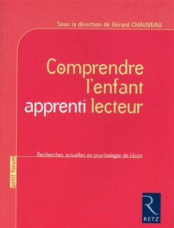 Front cover_Comprendre l'enfant apprenti lecteur
