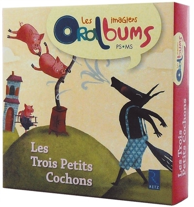 Front cover_Les trois petits cochons