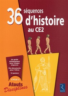 Front cover_36 séquences d'histoire au CE2