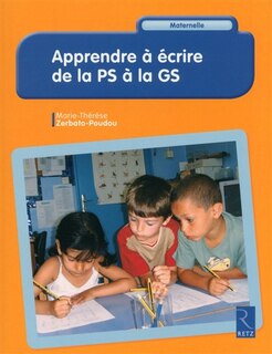 Front cover_Apprendre à écrire de la PS à la GS