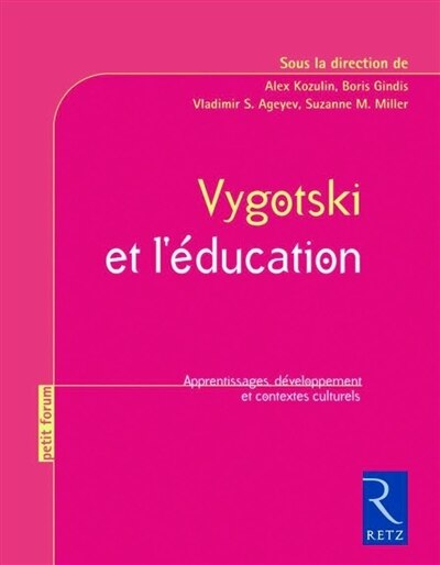 Couverture_Vygotski et l'éducation
