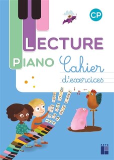 Couverture_Lecture piano CP : cahier d'exercices