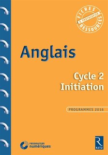 Couverture_Anglais, cycle 2, initiation : programmes 2016