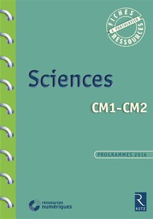 Couverture_Sciences, CM1, CM2 : programme 2016