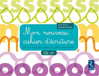 Couverture_Mon nouveau cahier d'écriture GS, CP